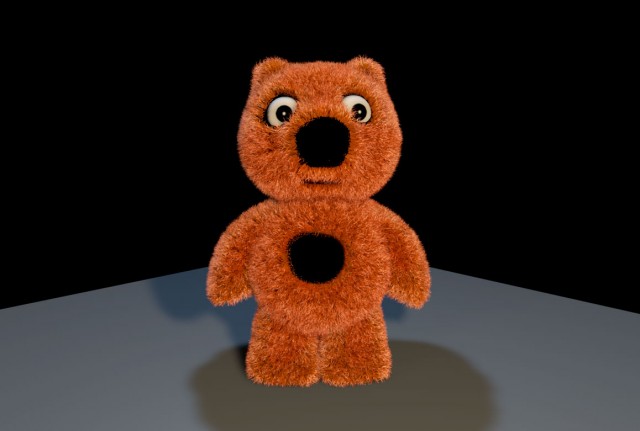 Teddy the teddy bear